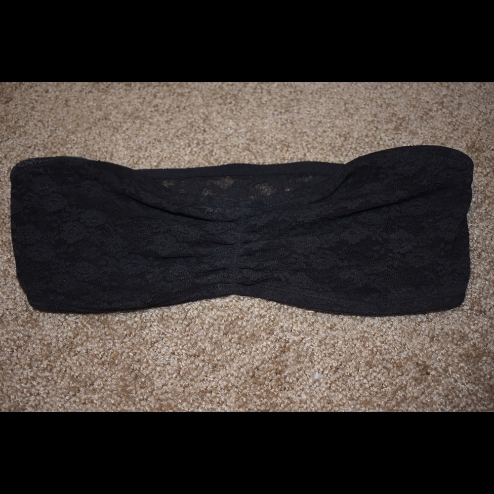 Victoria’s Secret PINK Lace Bandeau bra top